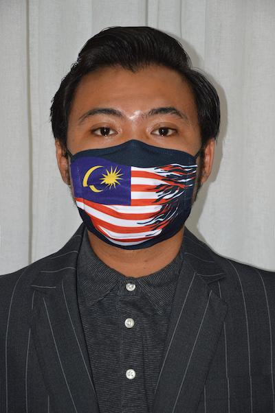 #UnityMasks - Negeri Sembilan Edition Reusable Face Masks (2 Pack: Negeri Sembilan Flag & Malaysian Flag)