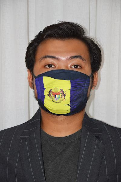 #UnityMasks - Putrajaya Edition Reusable Face Masks (2 Pack: Putrajaya Flag & Malaysian Flag)