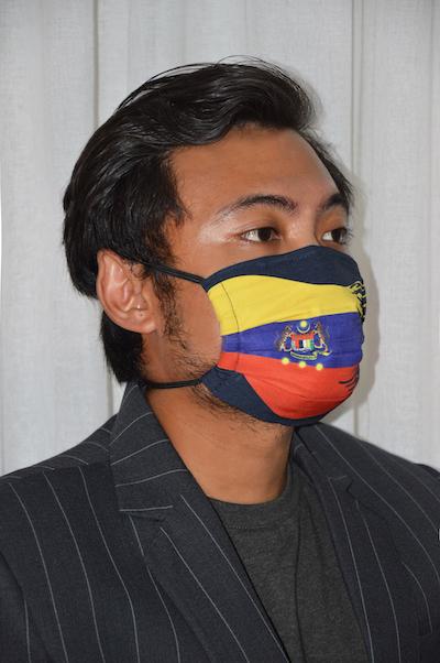 #UnityMasks - Federal Territories Edition Reusable Face Masks (2 Pack: Federal Territories Flag & Malaysian Flag)